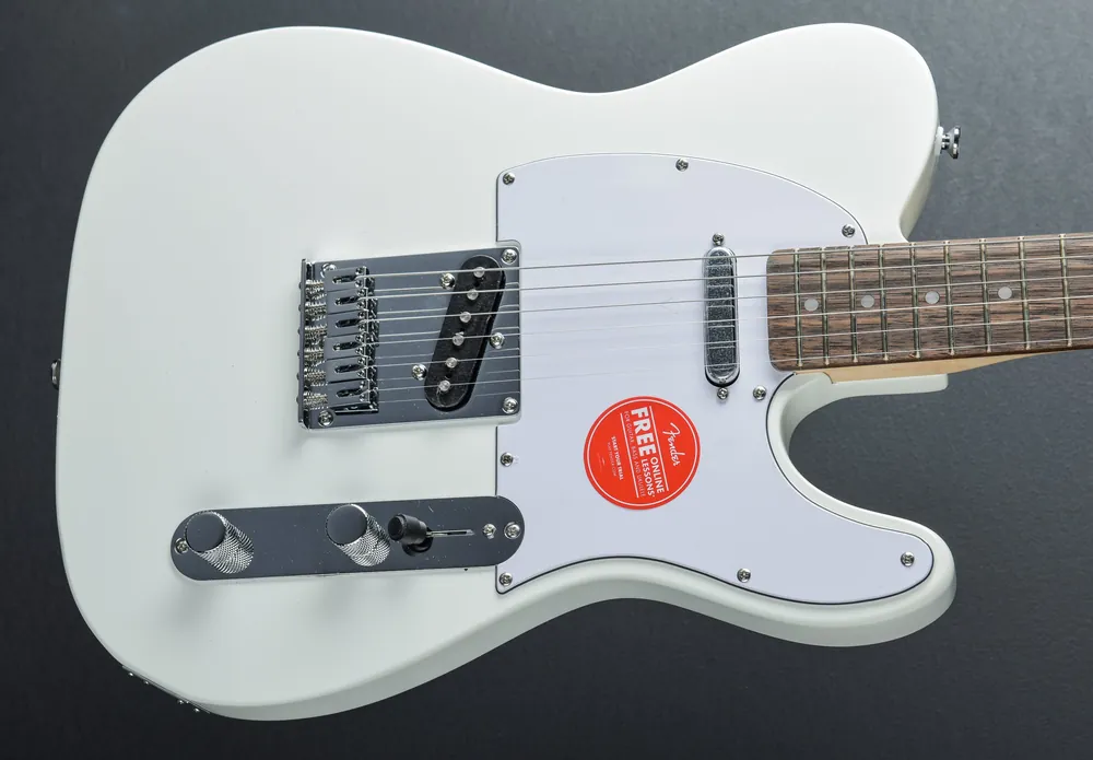 Affinity Series Telecaster - Olympic White w/Indian Laurel– Dave's Guitar Shop Clearance