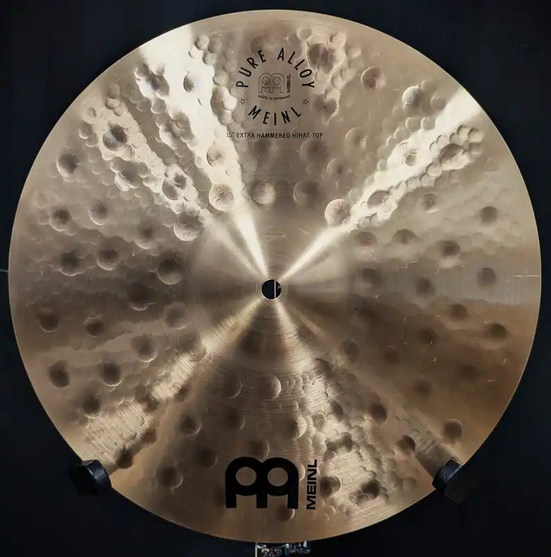 15 Inch Pure Alloy Extra Hammered Hi-Hat Pair– Dave's Guitar Shop Professional Grade