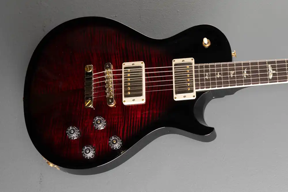 McCarty 594 Singlecut 10 Top - Fire Red Wraparound Smokeburst– Dave's Guitar Shop Luxury