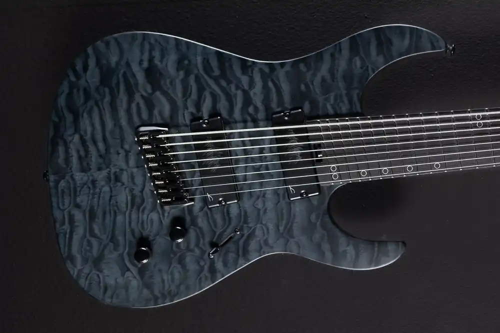 N8FSS- Black QM– Dave's Guitar Shop Price Cut