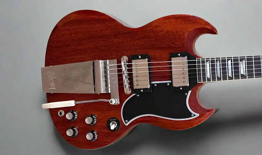 1964 SG Standard Reissue w/Maestro Vibrola - Cherry Red– Dave's Guitar Shop Viral
