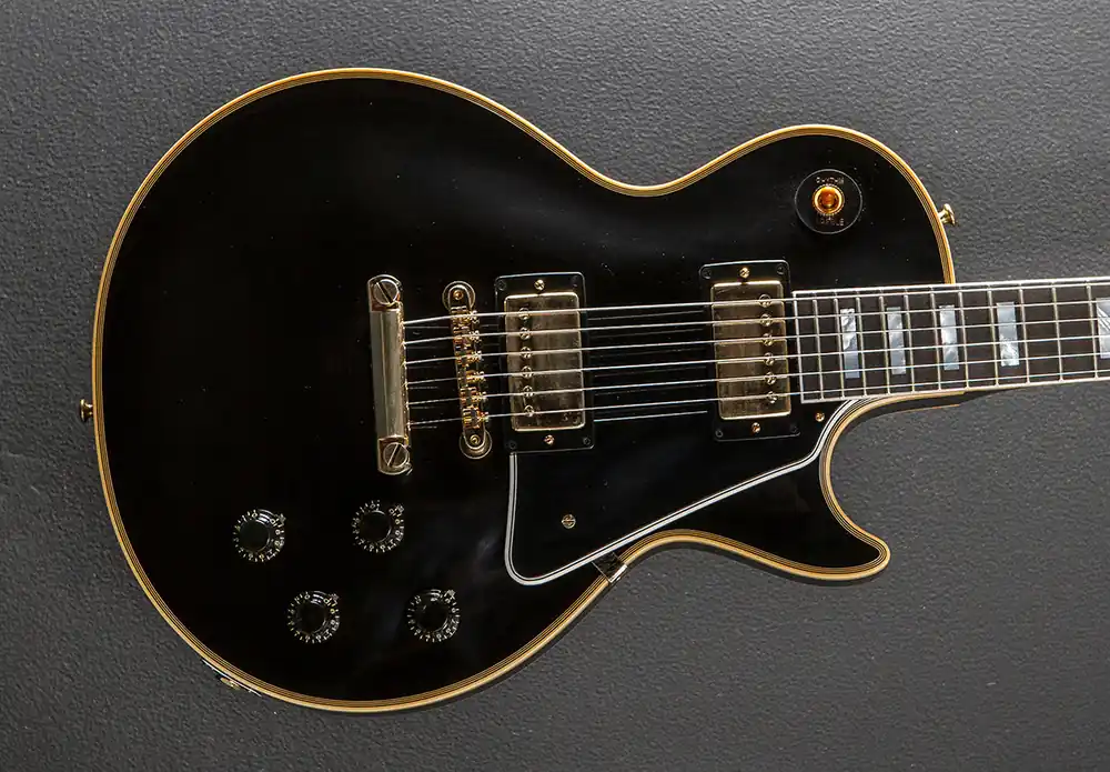 Seasonal Sale 1957 Les Paul Custom Reissue - VOS Ebony 2 Pickup– Dave's Guitar Shop