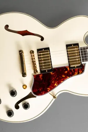 "Inspired by Gibson Custom" 1959 ES-355 - Classic White– Dave's Guitar Shop Time-Limited