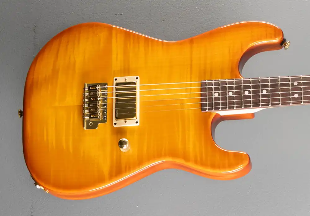 Custom Shop San Dimas 1H FMT - Amber Lager Burst– Dave's Guitar Shop Brand New