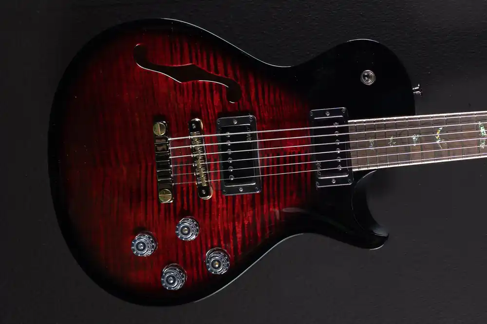 McCarty Singlecut 594 Semi-Hollow Limited Edition- Vampire Mist– Dave's Guitar Shop Fan Favorite