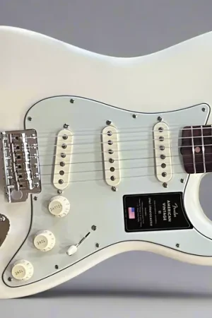 American Vintage II 1961 Stratocaster - Olympic White– Dave's Guitar Shop Express Delivery