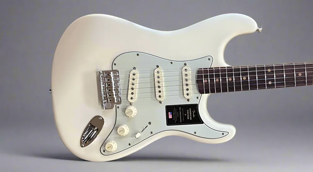 American Vintage II 1961 Stratocaster - Olympic White– Dave's Guitar Shop Express Delivery