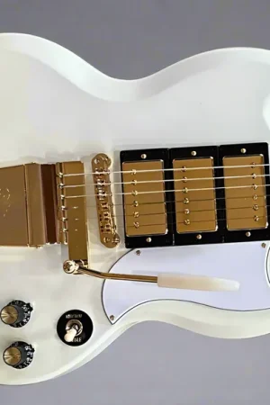 1963 Les Paul SG Custom w/Maestro Vibrola - Classic White– Dave's Guitar Shop Must Have