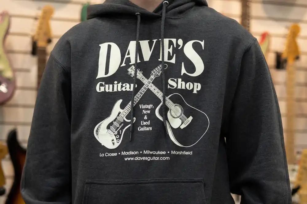Order Now Original Hoodie - Dark Grey– Dave's Guitar Shop