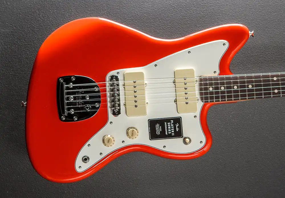Player II Jazzmaster - Coral Red– Dave's Guitar Shop Best Choice