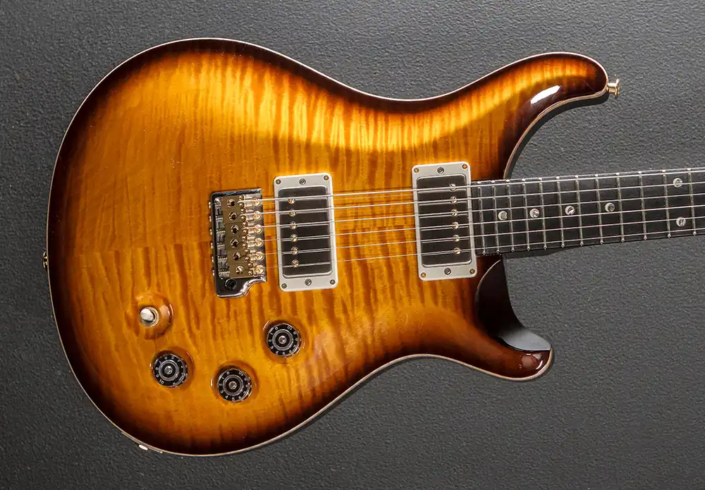 DGT (David Grissom Trem) 10 Top - McCarty Tobacco Sunburst w/Moons– Dave's Guitar Shop Reduced Price