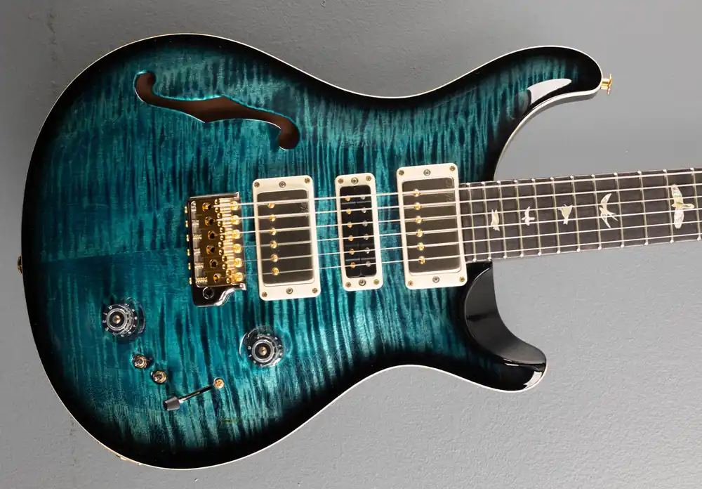 Editor’s Pick Special Semi-Hollow 10 Top - River Blue Smoke burst– Dave's Guitar Shop