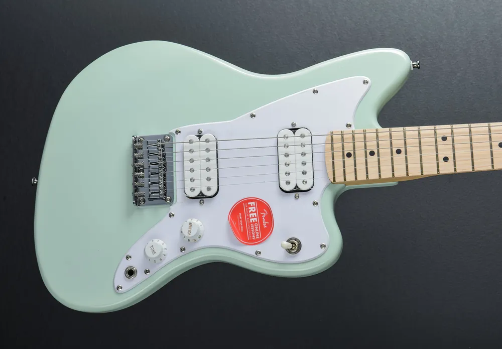 Mini Jazzmaster HH - Surf Green– Dave's Guitar Shop Must Have