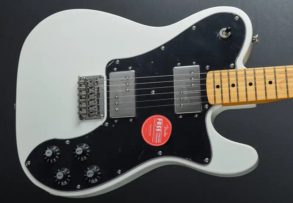 Classic Vibe 70’s Telecaster Deluxe – Olympic White– Dave's Guitar Shop Sale