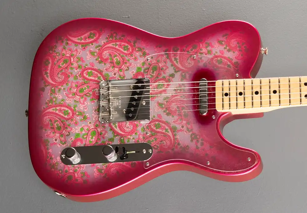 Express Delivery 1968 NOS Pink Paisley Telecaster– Dave's Guitar Shop