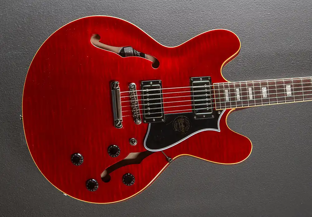 Markdown Custom Shop Core Collection H-535 - Translucent Cherry– Dave's Guitar Shop