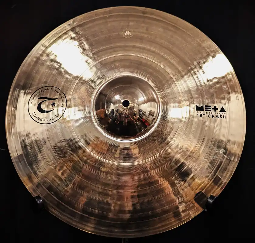 18 Inch Meta Brilliant Crash– Dave's Guitar Shop Don’t Miss Out