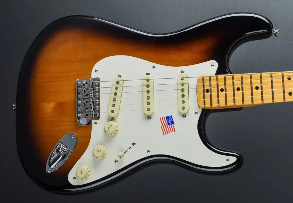 Eric Johnson Stratocaster Maple - Two Color Sunburst– Dave's Guitar Shop Free Delivery