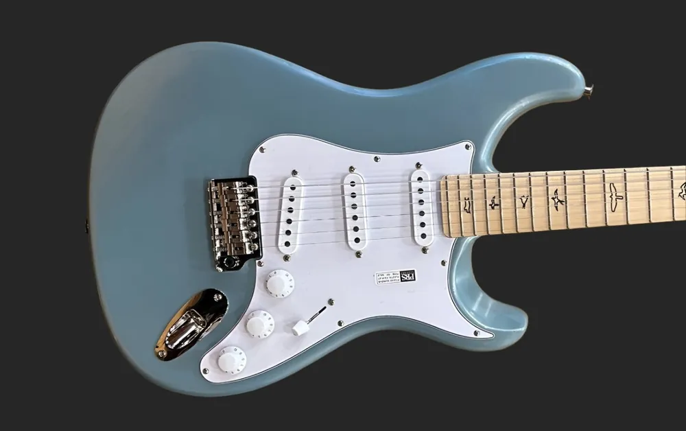 John Mayer Silver Sky - Polar Blue w/Maple– Dave's Guitar Shop Today Only