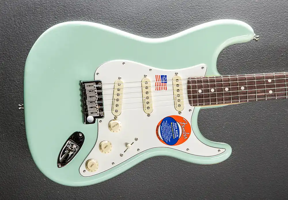 Modern Jeff Beck Stratocaster - Surf Green– Dave's Guitar Shop