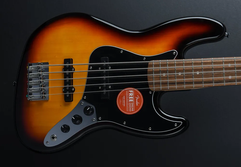 Last Chance Affinity Series Jazz Bass V - 3 Color Sunburst w/Indian Laurel– Dave's Guitar Shop