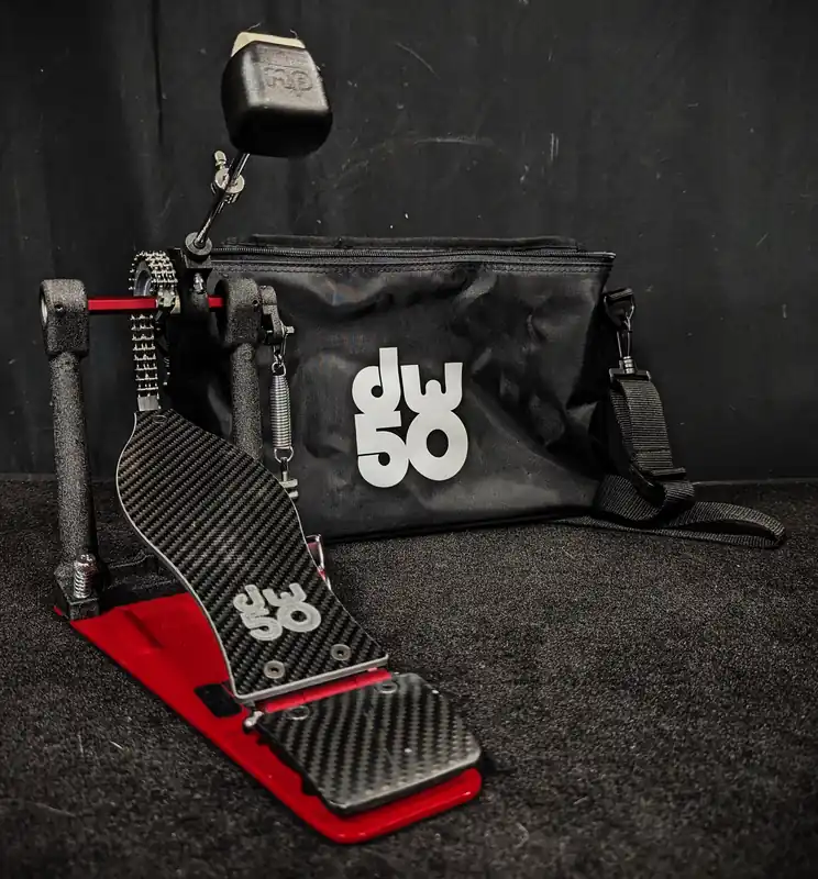 5000 Series 50th Anniversary Carbon Fiber Single Bass Drum Pedal– Dave's Guitar Shop Popular