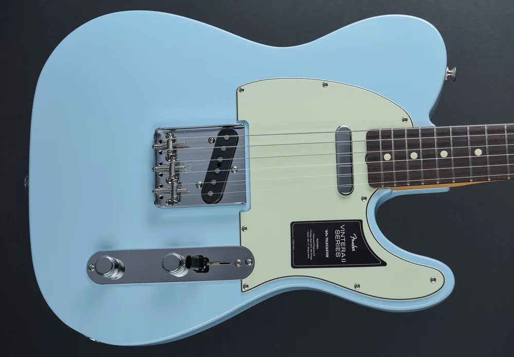 Vintera II 60's Telecaster - Sonic Blue– Dave's Guitar Shop Price Drop