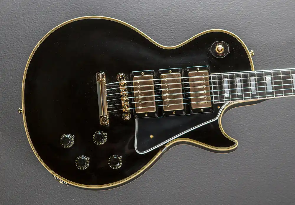Reduced Price 1957 Les Paul Custom Reissue - VOS Ebony 3 Pickup– Dave's Guitar Shop