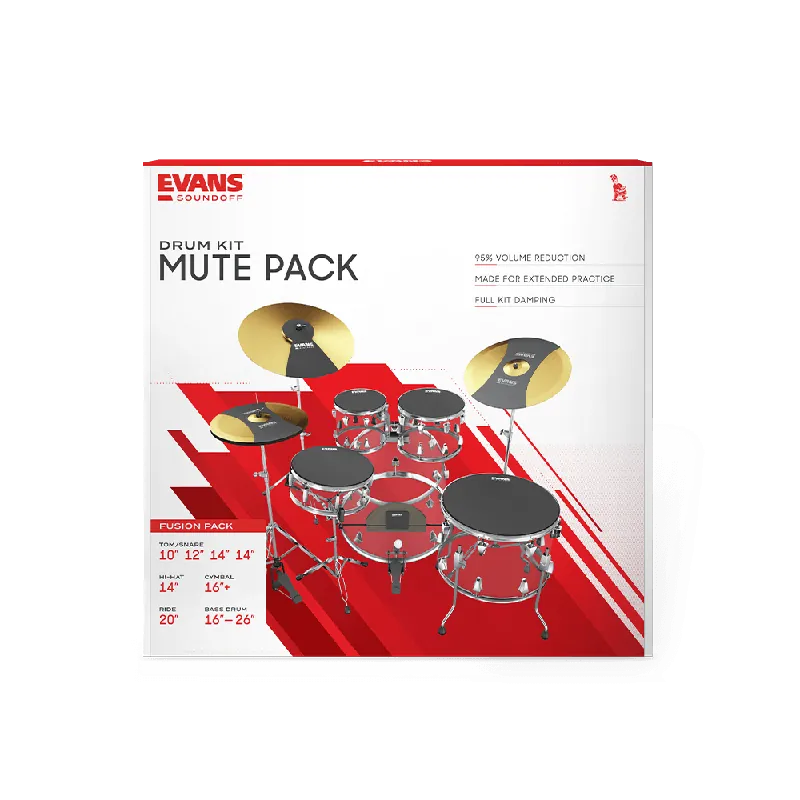 Order Now Soundoff Drum Kit Mute Pack - Fusion Pack– Dave's Guitar Shop