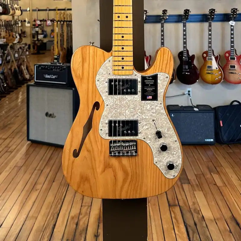 Place Order American Vintage II 1972 Telecaster Thinline - Aged Natural– Dave's Guitar Shop