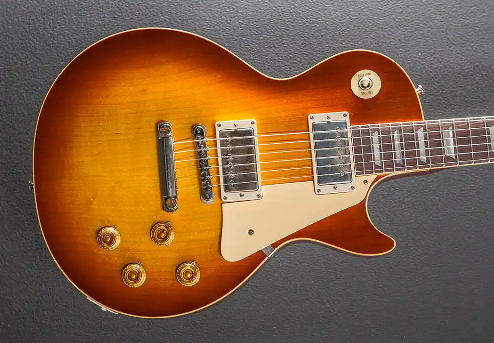 Holiday Sale 1958 Les Paul Standard Reissue - Iced Tea Burst– Dave's Guitar Shop