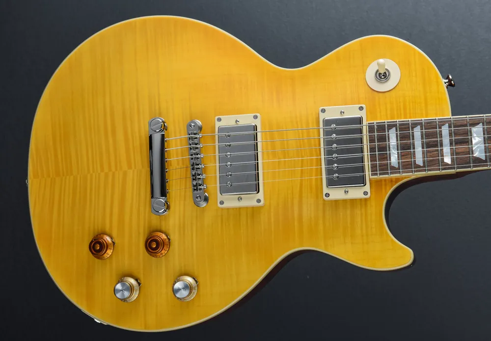 Viral Kirk Hammett "Greeny" 1959 Les Paul Standard - Greeny Burst– Dave's Guitar Shop