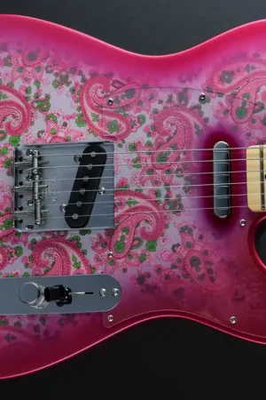 1968 NOS Pink Paisley Telecaster– Dave's Guitar Shop Crafted