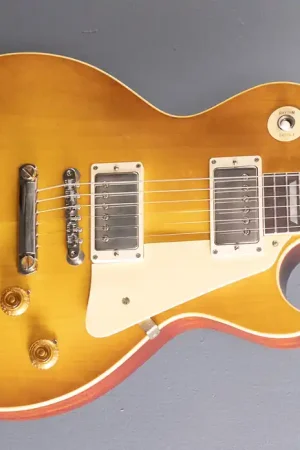 1958 Les Paul Standard Reissue - Lemon Burst– Dave's Guitar Shop Top Pick