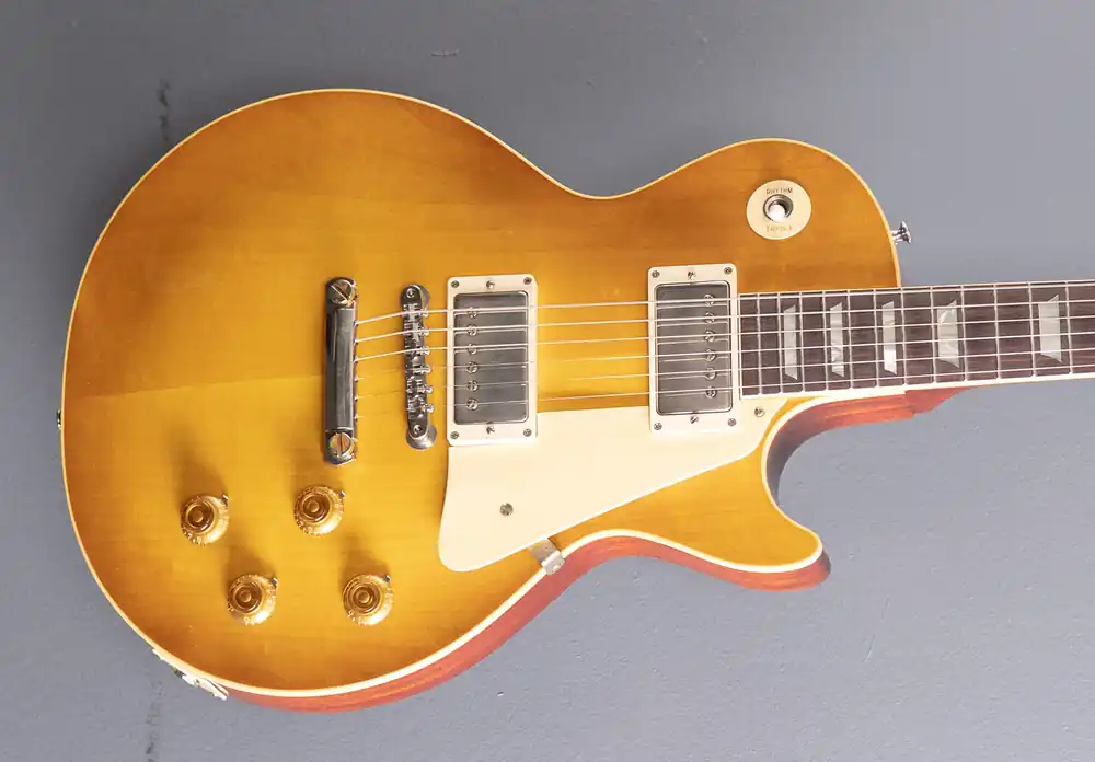 1958 Les Paul Standard Reissue - Lemon Burst– Dave's Guitar Shop Top Pick