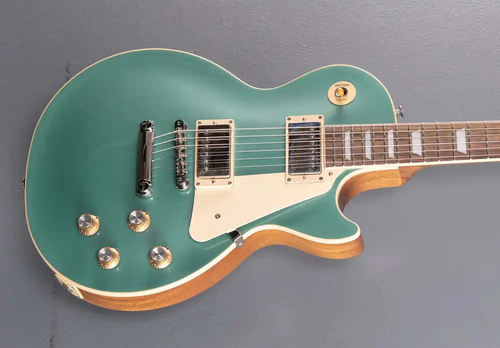 Top Rated Les Paul Standard 60's Plain Top - Inverness Green– Dave's Guitar Shop