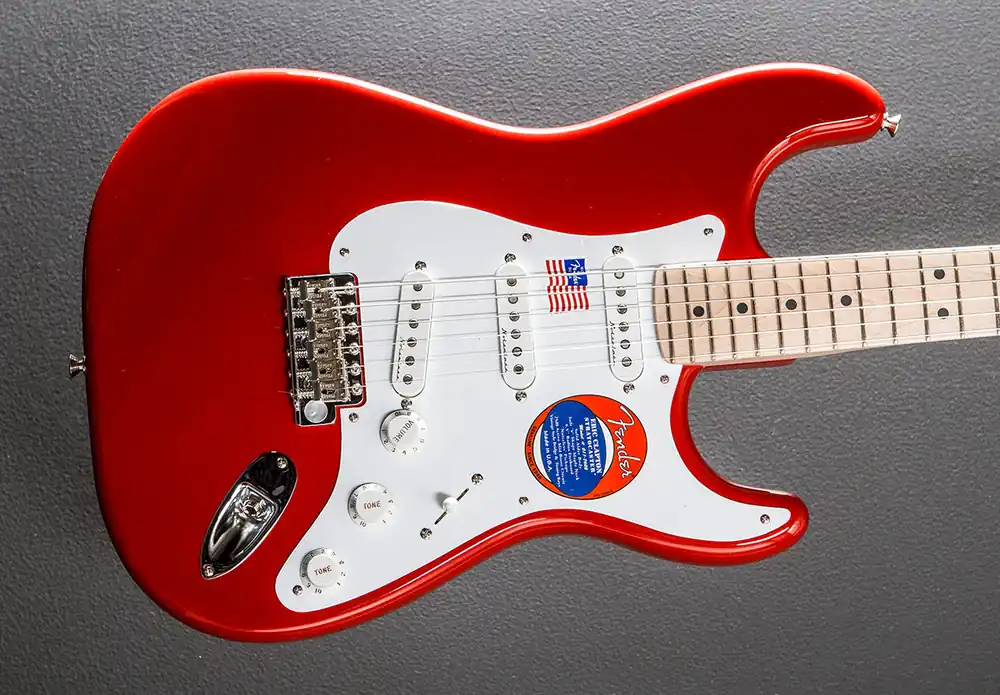 Eric Clapton Stratocaster - Torino Red– Dave's Guitar Shop Warranty Included