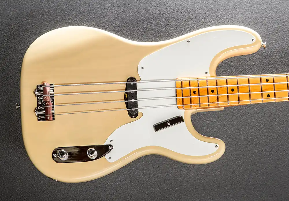 Crafted American Vintage II 1954 Precision Bass - Vintage Blonde– Dave's Guitar Shop