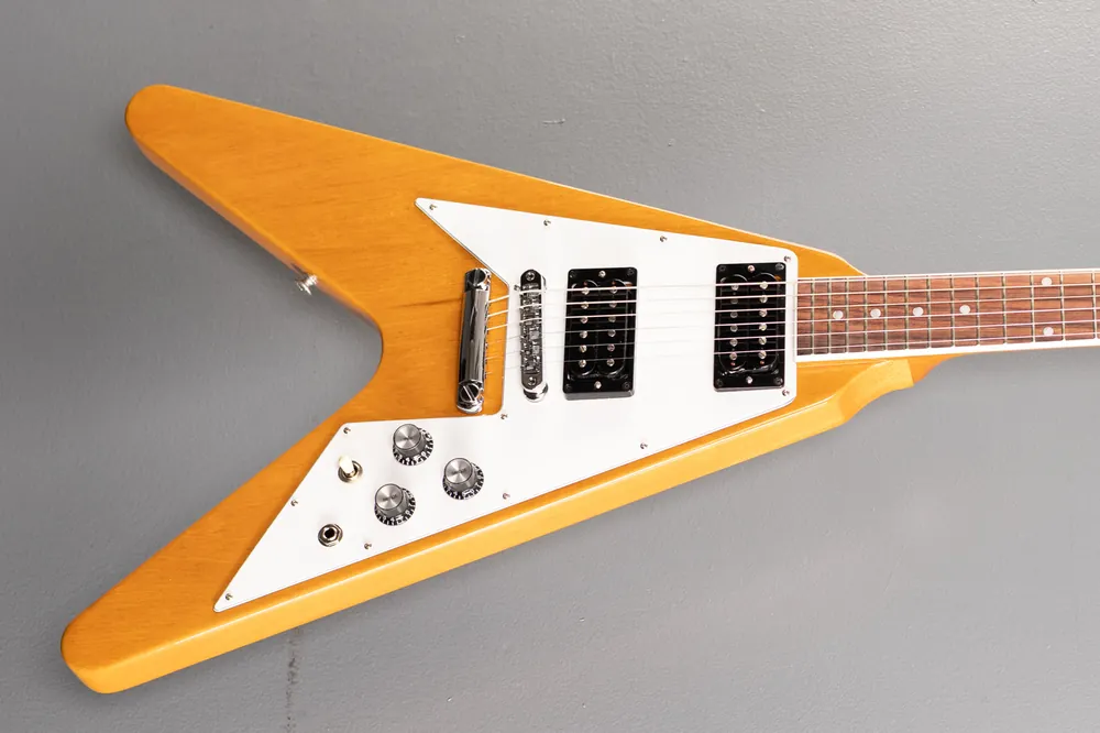 70’s Flying V - Antique Natural– Dave's Guitar Shop Hassle-Free Returns