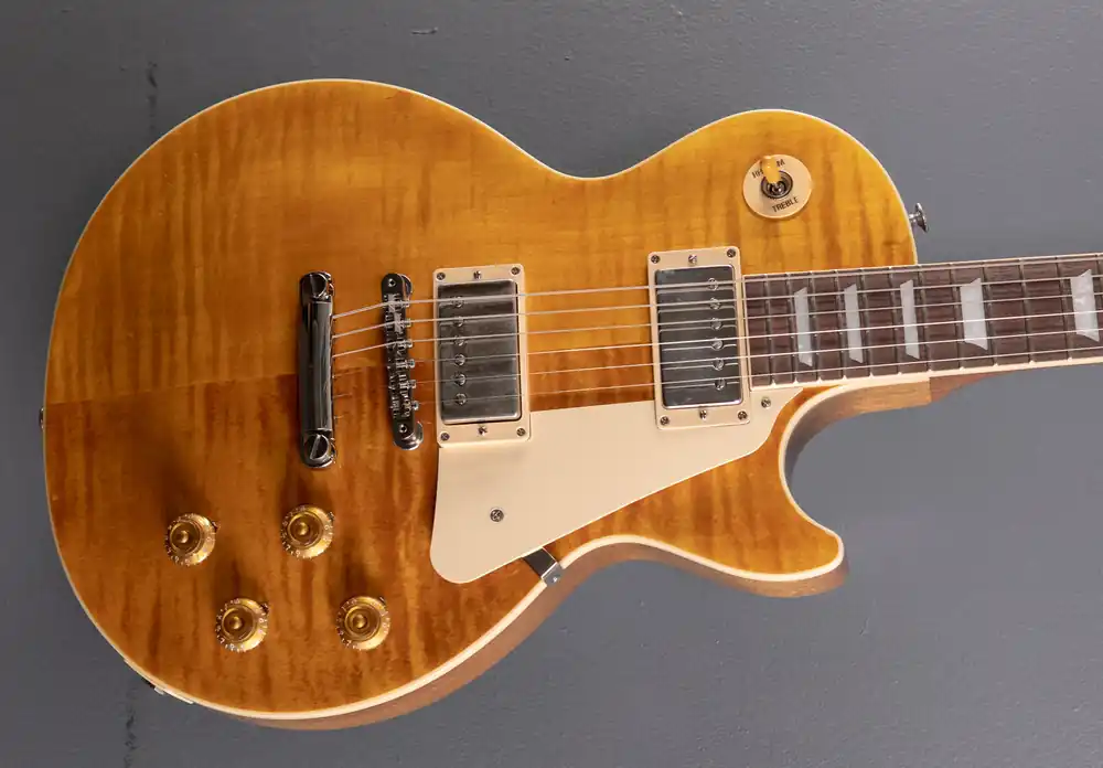 Les Paul Standard 50s Figured Top - Honey Amber– Dave's Guitar Shop Time-Limited