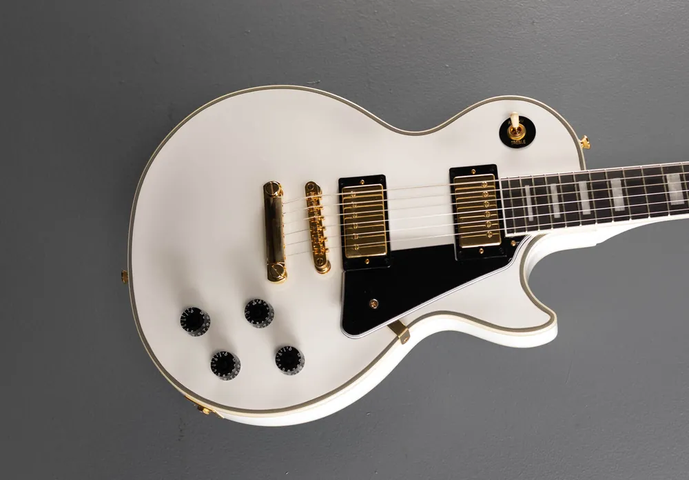 Les Paul Custom - Alpine White– Dave's Guitar Shop Brand New