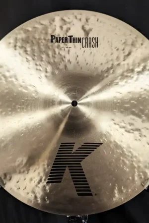 18 Inch K Paper Thin Crash– Dave's Guitar Shop Don’t Miss Out