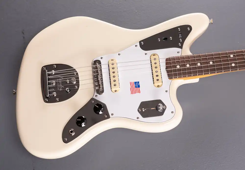 Today Only Johnny Marr Jaguar - Olympic White– Dave's Guitar Shop