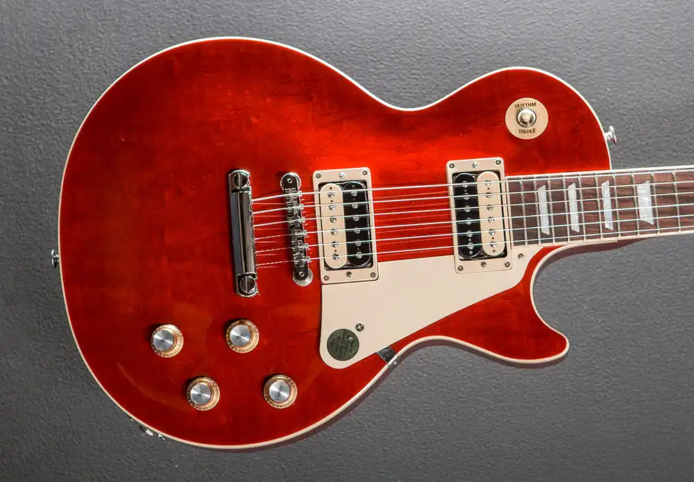 Les Paul Classic - Translucent Cherry– Dave's Guitar Shop Hot Deal