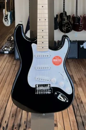 AFFINITY SERIES™ STRATOCASTER®-Black– Dave's Guitar Shop Limited Edition