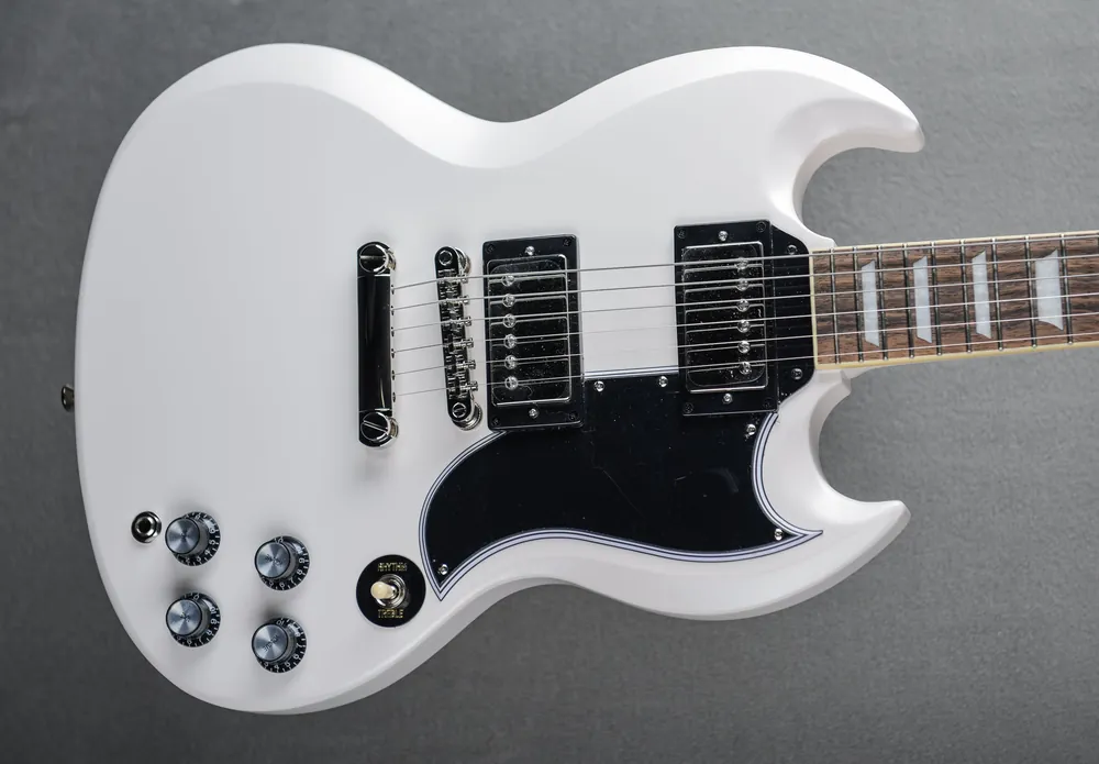 1961 Les Paul SG Standard - Aged Classic White– Dave's Guitar Shop Instant Buy