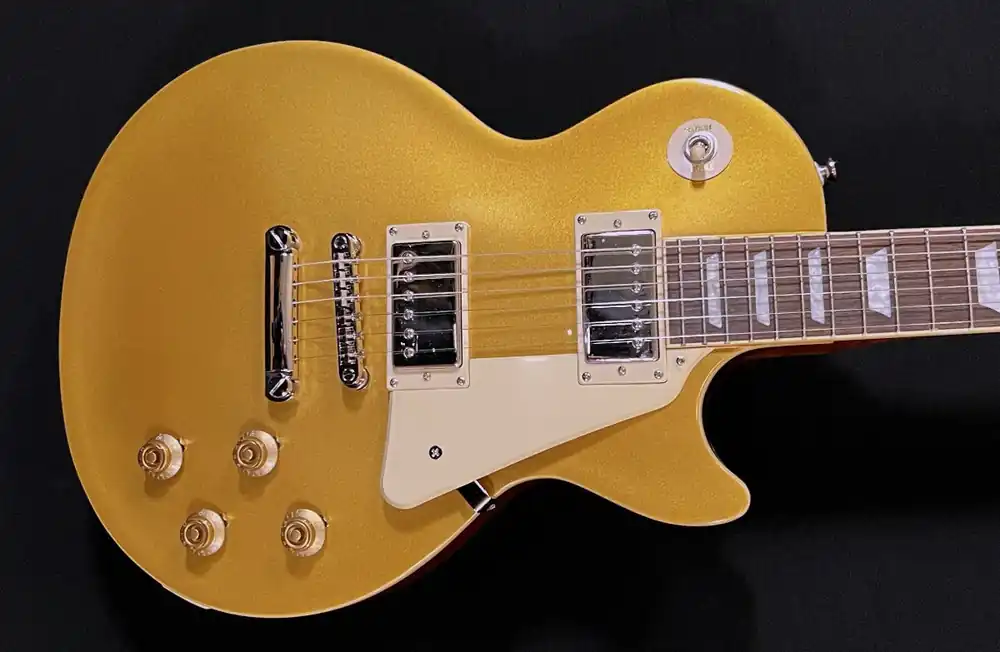 Place Order Les Paul Standard 50’s - Metallic Gold– Dave's Guitar Shop