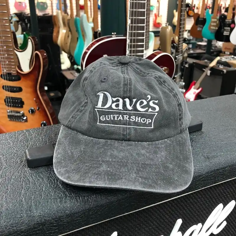 DGS Garment Washed Cap - Black– Dave's Guitar Shop Big Sale