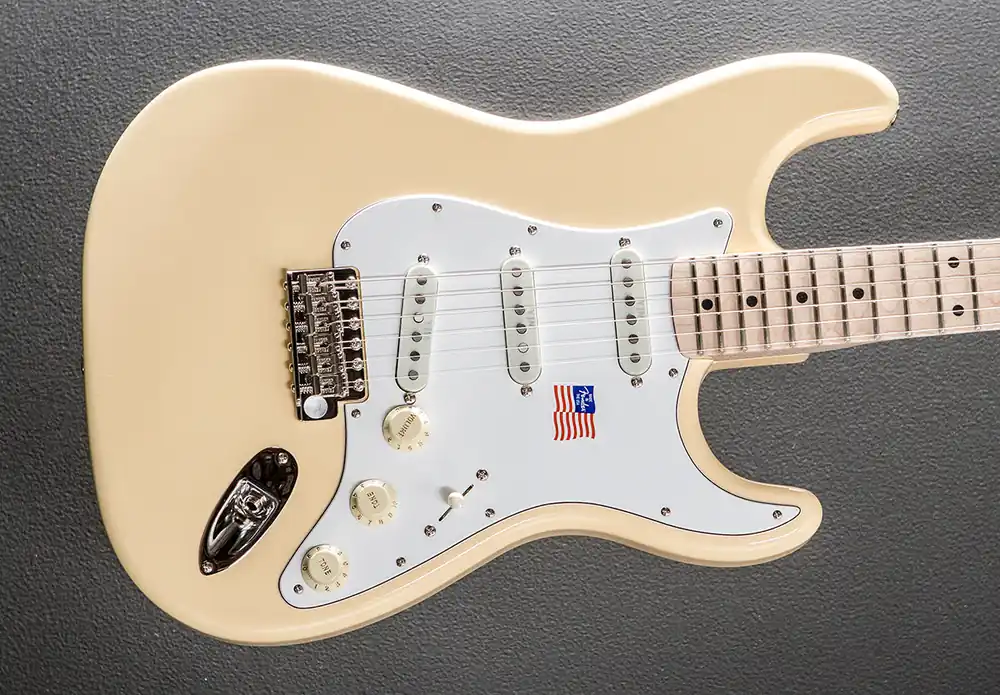 Yngwie Malmsteen Stratocaster - Vintage White w/Maple– Dave's Guitar Shop Bargain
