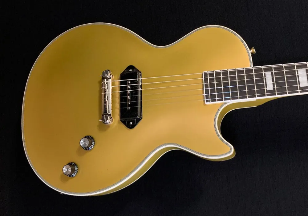 Reduced Price Jared James Nichols "Gold Glory" Les Paul Custom - Double Gold Vintage– Dave's Guitar Shop